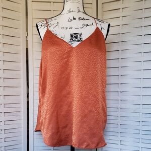Express Rust Animal Print Cami